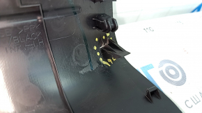 Door sill trim inner left Infiniti QX50 19- black, scratches, broken fastening