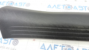 Door sill trim inner left Infiniti QX50 19- black, scratches, broken fastening