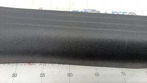 Door sill trim inner right Infiniti QX50 19- black, scratches, broken fastening