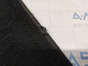 Front left mat Dodge Journey 11 - black cloth, needs cleaning, torn