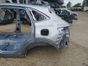 Quarter wing rear left Ford Escape MK4 20- silver, on the body, dented