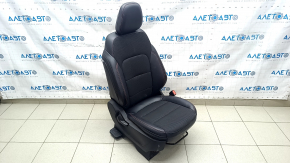 Passenger seat Ford Escape MK4 23- with airbag, mechanical, combined leather + cloth, black with red stitching