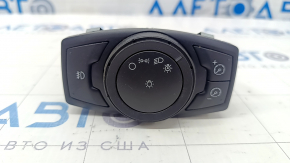Headlight control Ford Escape MK3 13-19 under fog lights, with auto light, without chrome insert