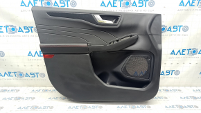 Door trim card front left Ford Escape MK4 23- black, St-line, with red stitching