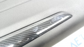 Door trim card front left Ford Escape MK4 23- black, St-line, with red stitching, scratches