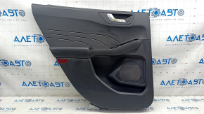 Door trim card rear left Ford Escape MK4 23- black, armrest leather
