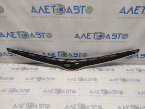 Radiator grill grill Hyundai Sonata 11-15 hybrid, with emblem, sand