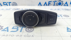 Headlight control Ford Edge 15-18 without fog lights, with auto light trunk button under electric drive