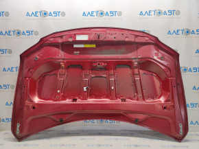 Hood bare Lexus RX350 RX450h 10-15 red 3R1, steel, painted, bumps