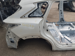 Quarter wing rear right Infiniti QX50 19- on the body, white, dent, bumps