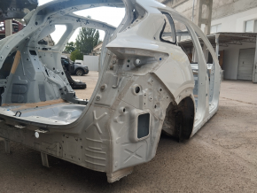 Quarter wing rear right Infiniti QX50 19- on the body, white, dent, bumps