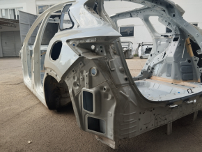 Quarter wing rear left Infiniti QX50 19- on the body, white, dent