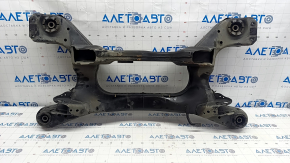 Rear subframe of Infiniti QX50 19- AWD, silent blocks cracked, fastening ear dented