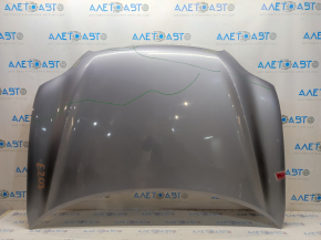 Hood bare Toyota Highlander 08-10 silver 9AG, steel, dented