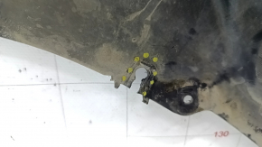 Front bumper lip Infiniti QX50 19- structure, broken fastening, scratches