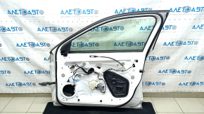 Door assembly front right VW Jetta 19- white LC9A, bump, dent