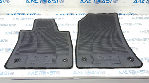 Set of floor mats for Infiniti QX50 19-pile, black, for cleaning