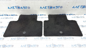 Set of floor mats for Infiniti QX50 19-pile, black, for cleaning