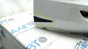 Bare front bumper VW Jetta 19 - white, scratches