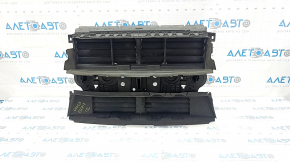 Radiator deflector blinds assembly Ford Escape MK3 17-19 rest 1.5T 2.0T 2.5 with motor, broken mount