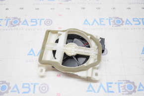 Front left seat back blower fan Lexus GS350 GS460 GS450h 07-11 leather black, with bracket