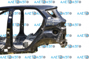 Quarter wing rear left Ford Ecosport 18-22 black G1, on the body, bumps