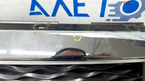 Radiator grill grill Infiniti QX50 19- complete with badge for distronic, sand, bumps, scratches, cracks in badge