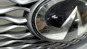 Radiator grill grill Infiniti QX50 19- complete with badge for distronic, sand, bumps, scratches, cracks in badge
