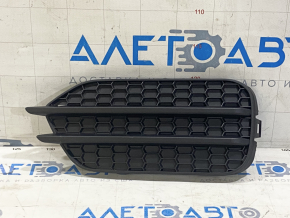 Bumper grille right VW Tiguan 12-17 rest without fog lights