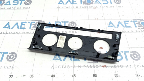 VW Jetta 19 Front Heater Control Panel Overlay - Black