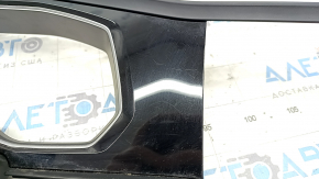 Front panel trim for instrument cluster VW Jetta 19- black gloss, with deflector, scratches