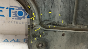 Engine protection VW Jetta 19- 1.4T cracks, broken fastenings, rubbed