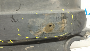 Left underbody protection VW Jetta 19 - worn, cracked