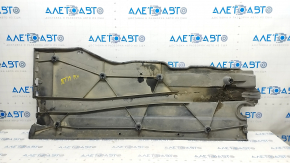 Right underbody protection VW Jetta 19 - worn, cracked