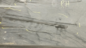 Right underbody protection VW Jetta 19 - worn, cracked