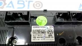 VW Jetta 19 heater control - no seat heating, scratches on glass, cracks