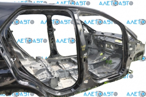 Body pillar central right Ford Ecosport 18-22 on the body, black G1, bumpers