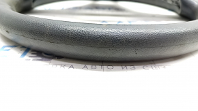 Bare steering wheel VW Jetta 19 - black rubber, worn, melted