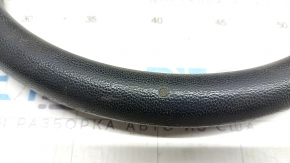 Bare steering wheel VW Jetta 19 - black rubber, worn, melted