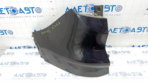 Rear bumper bare left Ford Escape MK3 17-19 rest black, broken mount