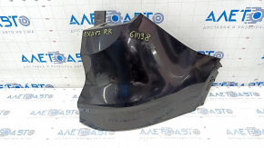 Rear bumper bare right Ford Escape MK3 17-19 rest black, broken mount