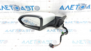 Side mirror left VW Jetta 19- 5+2 pins, BSM, heated, white