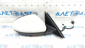 Side mirror right VW Jetta 19- 5+2 pins, BSM, heated, white