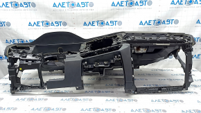 Torpedo front panel with AIRBAG VW Jetta 19 - black, rusty pyropatron, for cleaning