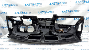 Torpedo front panel with AIRBAG VW Jetta 19 - black, rusty pyropatron, for cleaning