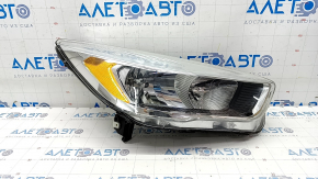 Headlight front right bare Ford Escape MK3 17-19 rest halogen light