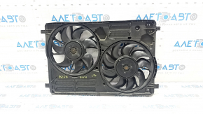 Diffuser radiator shroud assembly Ford Escape MK3 17-19 rest 1.5T 2.0T without resistors, broken mount