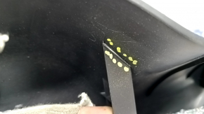 Lower tailgate trim Ford Escape MK3 17-19 rest, black, broken fasteners, scratches