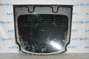 Tesla Model X 16-21 rear tailgate glass type 1 for passive spoiler, tinted