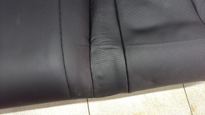 Rear row of seats 2nd row Honda Accord 23 - black leather, needs cleaning, dented